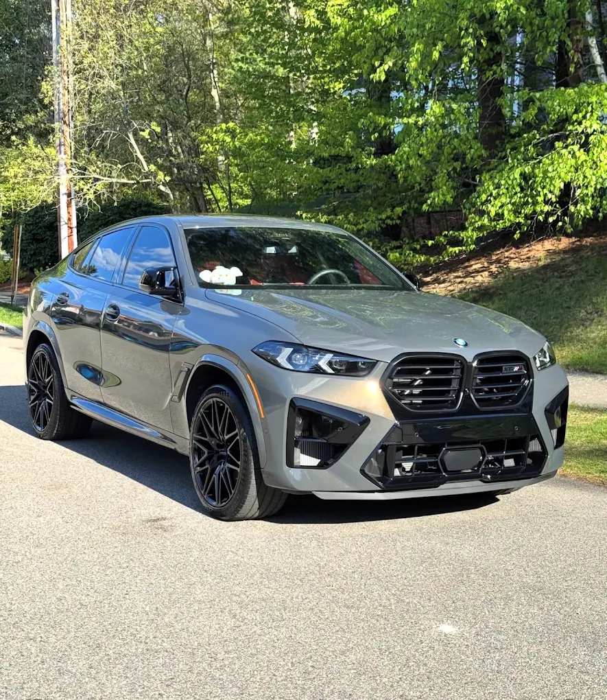 BMW X6 M Competition detailed with a mirror-gloss finish